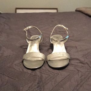 Silver Kate Preston Heels